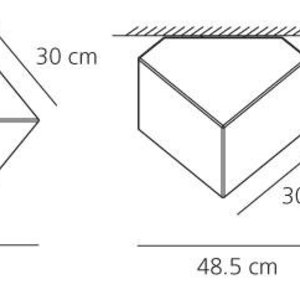 Artemide Artemide Edge 30 Wall/Ceiling