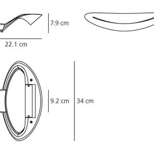 Artemide Artemide Mesmeri wandlamp