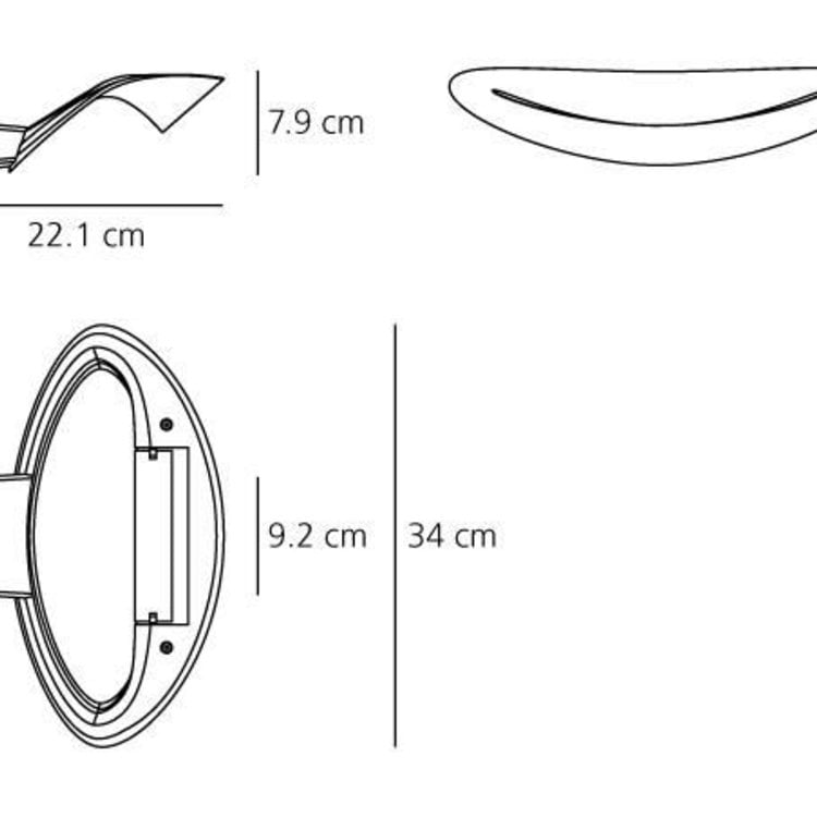 Artemide Artemide Mesmeri wandlamp