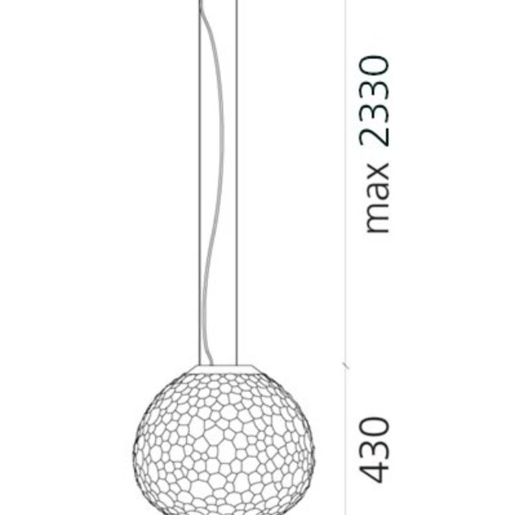 Artemide Artemide Meteorite hanglamp