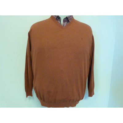 Casa Moda V-Ausschnitt sweater 004130/490 2XL