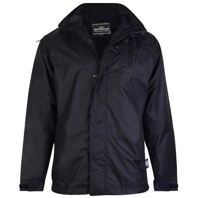 Regenjacke KVS KV01 schwarz 2XL