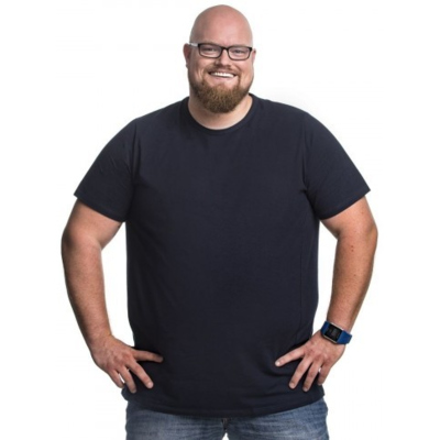 Alca T-Shirt Marine 6XL - Biggymans Kleidung