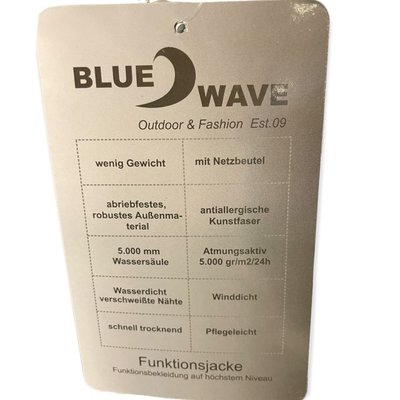 Blue Wave Regenjacke 1406/09 12XL