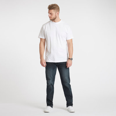 North56 Denim 2er-Pack T-Shirts 99110/000 weiß 5XL