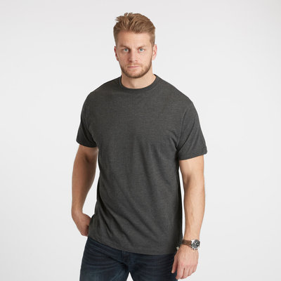 North56 Denim 2er-Pack T-Shirts 99110/090 dunkelgrau 3XL