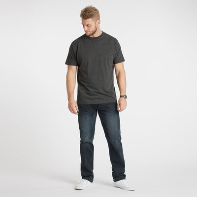 North56 Denim 2er-Pack T-Shirts 99110/090 dunkelgrau 7XL