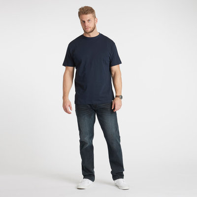 North56 Denim 2er-Pack T-Shirts 99110/580 marine 3XL