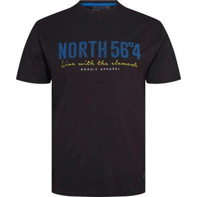 North56 T-Shirt 99865/099 schwarz 8XL