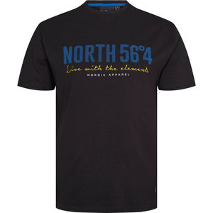 North56 T-Shirt 99865/099 schwarz 5XL