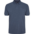 North56 Polo 99011/055 Blau meliert 6XL