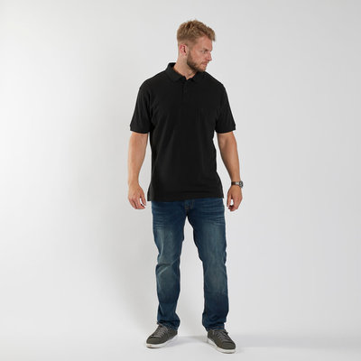 North56 Polo 99011/099 schwarz 5XL