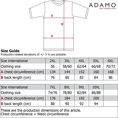 Adamo BEN VS-Shorty 119261/320 5XL