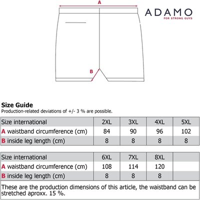 Adamo BRASILIA Badehose 141723/360 2XL