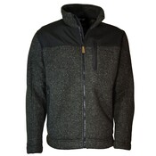 Blaue Wave-Strickfleecejacke 1104/15 4XL