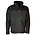 Blaue Wave-Strickfleecejacke 1104/15 4XL