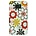 Pattern Soft Case Galaxy SII Bloem Wit