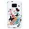 Pattern Soft Case Galaxy SII Vlinders Wit