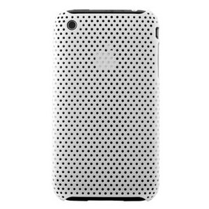 Perforated Hard Case iPhone 3GS Wit