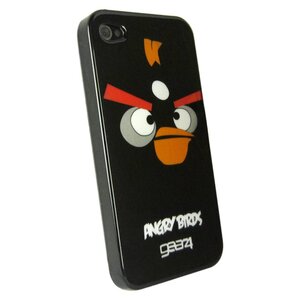 Gear4 Angry Birds Hard Case iPhone 4 Bomb Bird Zwart