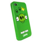 Gear4 Angry Birds Hard Case iPhone 4 King Pig Groen