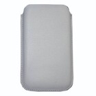 Slim Leather Sleeve Galaxy S/SII Wit