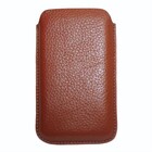 Slim Leather Sleeve Galaxy S/SII Bruin