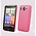 Perforated Hard Case Desire HD Roze
