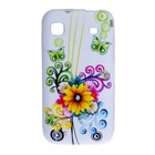 Pattern Hard Case Galaxy S Zonnebloem Geel