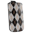 Sena Argyle Pouch iPhone 4/4S Zwart/Oranje