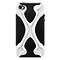 SwitchEasy CapsuleRebel X iPhone 4/4S Zwart/Wit