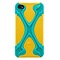 SwitchEasy CapsuleRebel X iPhone 4/4S Blauw/Geel