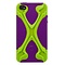 SwitchEasy CapsuleRebel X iPhone 4/4S Groen/Paars