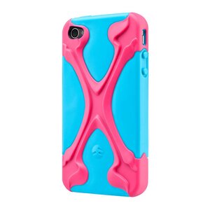 SwitchEasy CapsuleRebel X iPhone 4/4S Roze/Blauw