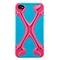 SwitchEasy CapsuleRebel X iPhone 4/4S Roze/Blauw