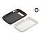 BlackBerry Soft Skin (2x) Bold 9700/9780 Zwart/Wit