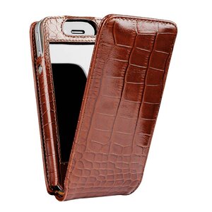 Sena MagnetFlipper Croco iPhone 4/4S Tan