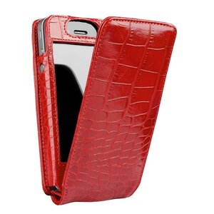 Sena MagnetFlipper Croco iPhone 4/4S Rood