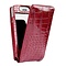 Sena MagnetFlipper Croco iPhone 4/4S Burgundy
