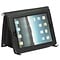 Mobiparts Multifunctionele Lederen Case iPad 2 Crocodile Zwart