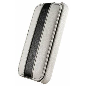 DolceVita Flip Case iPhone 4/4S Wit/Zwart
