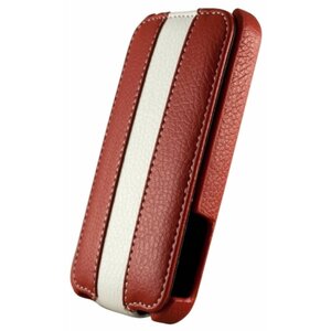 DolceVita Flip Case iPhone 4/4S Rood/Wit