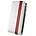 DolceVita Flip Case iPhone 4/4S Wit/Rood