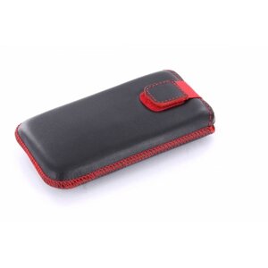 Mobiparts Intense Pouch Maat L Zwart/Rood
