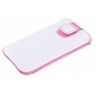 Mobiparts Intense Pouch Maat L Wit/Roze