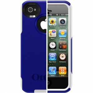 Otterbox Commuter Case iPhone 4/4S Blauw/Wit