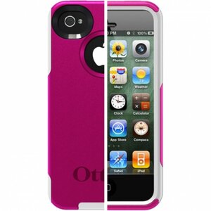 Otterbox Commuter Case iPhone 4/4S Roze/Wit