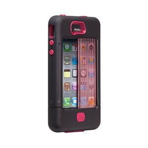 Case-Mate Tank iPhone 4/4S Zwart/Roze