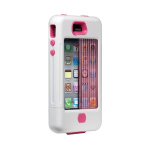 Case-Mate Tank iPhone 4/4S Wit/Roze