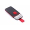 Mobiparts Intense Pouch Maat M Zwart/Rood